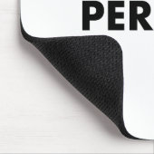 Persist Tee Shirt #shepersistent #resistent Mousepad (Ecke)