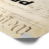 Persist Wiederholung des Protests gegen die Verfas Poster (Ecke)