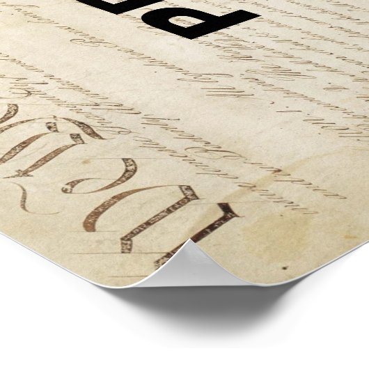 Persist Wiederholung des Protests gegen die Verfas Poster (Ecke)