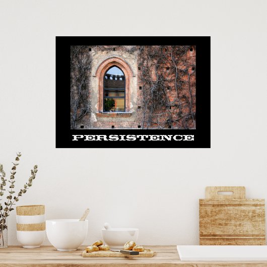 PERSISTENCE Poster (Küche)