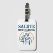 Persistente Positivität Gepäckanhänger (Vorderseite Vertikal)