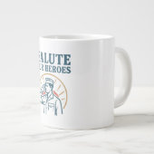 Persistente Positivität Jumbo-Tasse (Vorderseite Rechts)