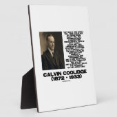 Persistenz-Entschlossenheit Omnipotente Coolidge Fotoplatte (Seite)