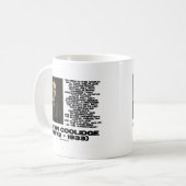 Persistenz-Entschlossenheit Omnipotente Coolidge Kaffeetasse (Vorderseite Links)