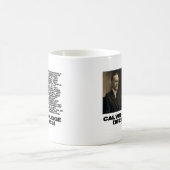 Persistenz-Entschlossenheit Omnipotente Coolidge Kaffeetasse (Mittel)