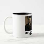 Persistenz-Entschlossenheit Omnipotente Coolidge Zweifarbige Tasse (Links)