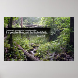 Persistenz Motivierend Poster