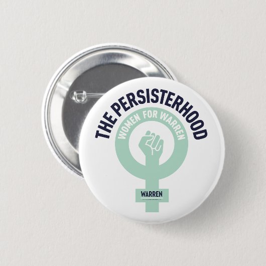 Persisterhood - Frauen für Waren - Button (Vorne & Hinten)