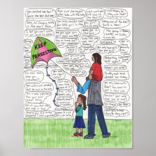 Persisting behalten (Vater) Poster (Vorne)