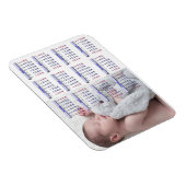 Persoanlize 2017 Mini Kühlschrank Magnet Kalender (Rechte Seite)