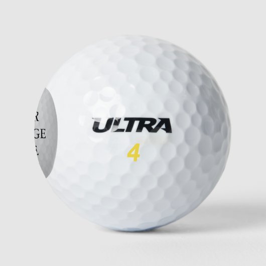 Persoanlized Name Message Golfball (Logo)