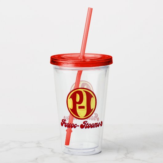 Persoc-Itoome Acryltrinkbecher (Rückseite)