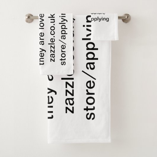 Person akzeptiert, dass sie geliebt wird. badhandtuch set (Insitu)