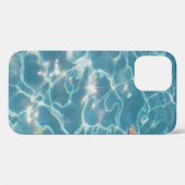 Person am Schwimmbad Case-Mate iPhone Hülle (Rückseite (Horizontal))