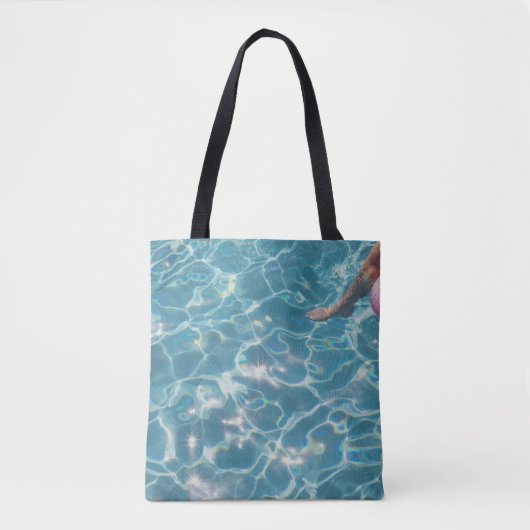 Person am Schwimmbad Tasche (Vorderseite)