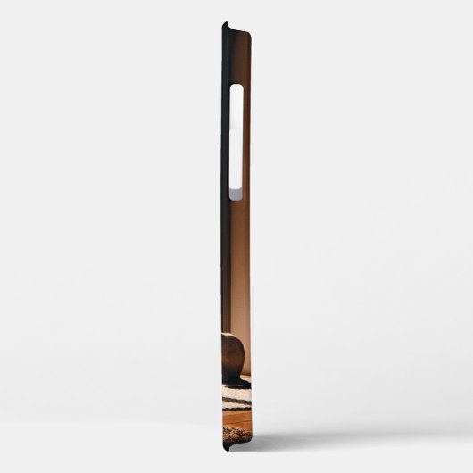 Person auf brauner Schaukel Case-Mate iPhone Hülle (Rückseite / Links)