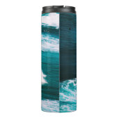 PERSON AUF DER SCHIFFFAHRT MIT OZEAN WAVES THERMOSBECHER (Rückseite)