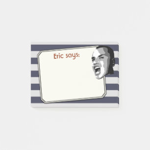 Person, die auf silbernen Streifen auf irgendeiner Post-it Klebezettel