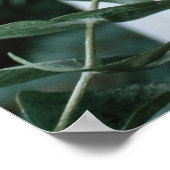 PERSON, DIE DIE ROTE BLUME UND PINKENBOUQUET HALTE POSTER (Ecke)