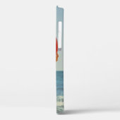 Person, die einen aufblasbaren Wassermelonring bes Case-Mate iPhone Hülle (Rückseite / Links)