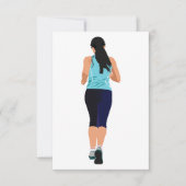 Person, die Einladungen durchführt (Vorderseite)