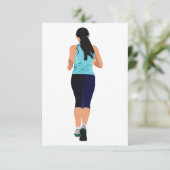 Person, die Einladungen durchführt (Stehend Vorderseite)