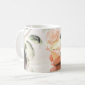 Person, die Eistüte mit drei Geschmacksrichtungen Kaffeetasse (Vorderseite Links)