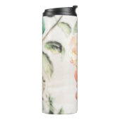 Person, die Eistüte mit drei Geschmacksrichtungen  Thermosbecher (Nach links gedreht)