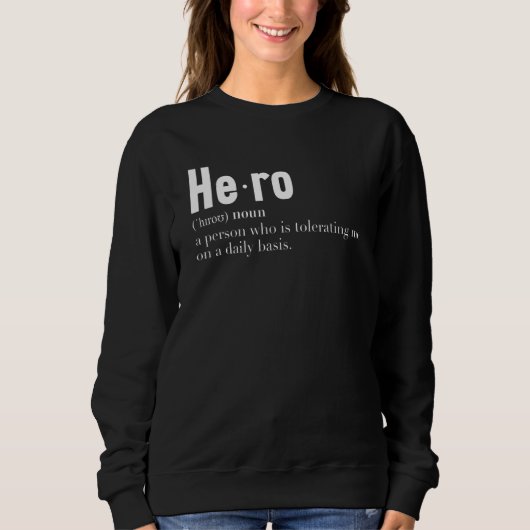 Person, die mich toleriert sweatshirt (Vorderseite)