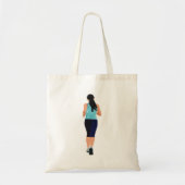 Person, die Tote Bag betreibt Tragetasche (Vorne)