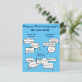 Person First Identity Erste Kommentare (Stehend Vorderseite)
