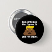 Person Frau Mann Kamera Fernsehen 1 Button (Vorne & Hinten)