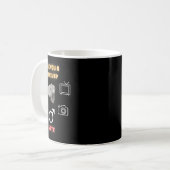 Person Frau Mann Kamera Fernsehen Kaffeetasse (Vorderseite Links)