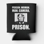 Person. Frau. Mann. Kamera. Gefängnis. Dosenkühler (Vorderseite)