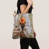 PERSON HOLT ORANGE PEALED BLUME TASCHE (Von Nahem)