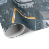 PERSON IM GEBÄUDE GESCHENKPAPIER (Rolleneckpunkt)