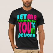 "Person-" lyrisches T-Shirt (Vorderseite)