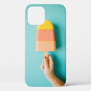 Person mit gelbem und braunem Eis Case-Mate iPhone Hülle