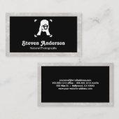 Person mit Kamera Visitenkarte (Vorne/Hinten)