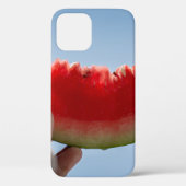 Person mit Wassermelone in Scheiben Case-Mate iPhone Hülle (Rückseite)