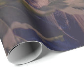 Person mit weißem Hut neben Sonnenblumenfeldern Geschenkpapier (Rolleneckpunkt)