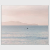 PERSON PADDLE BOARDING GESCHENKPAPIER (Flach)
