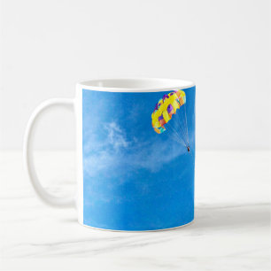 Person paragliding outdoors kaffeetasse