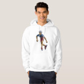 Person Rollerblading Hoodie (Vorne ganz)