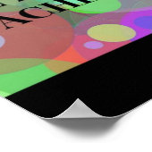 Person Sie werden: Blasen Poster (Ecke)