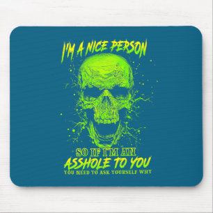 Person So Wenn Zurück Mousepad