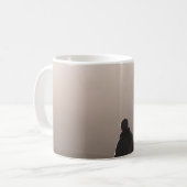Person stehend kaffeetasse (Vorderseite Links)