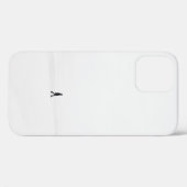 PERSON WALD AUF SNOWFIELD Case-Mate iPhone HÜLLE (Rückseite (Horizontal))