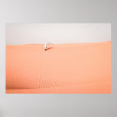 PERSON WALKING ON DESERT POSTER (Vorne)