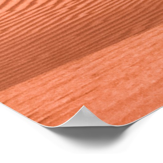 PERSON WALKING ON DESERT POSTER (Ecke)